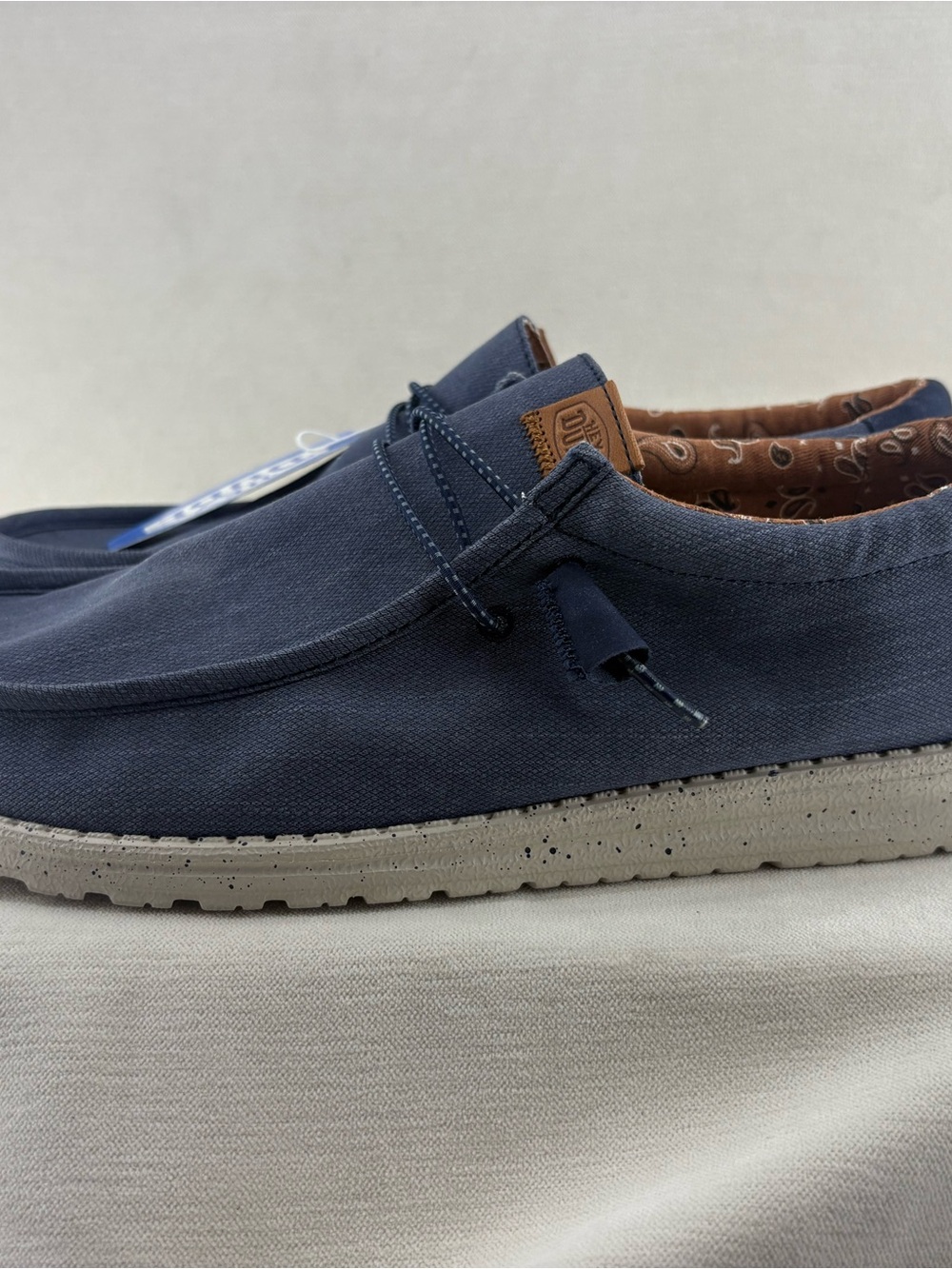 Hey Dude Wally Washed Canvas Slip-On Loafers men’s size 14